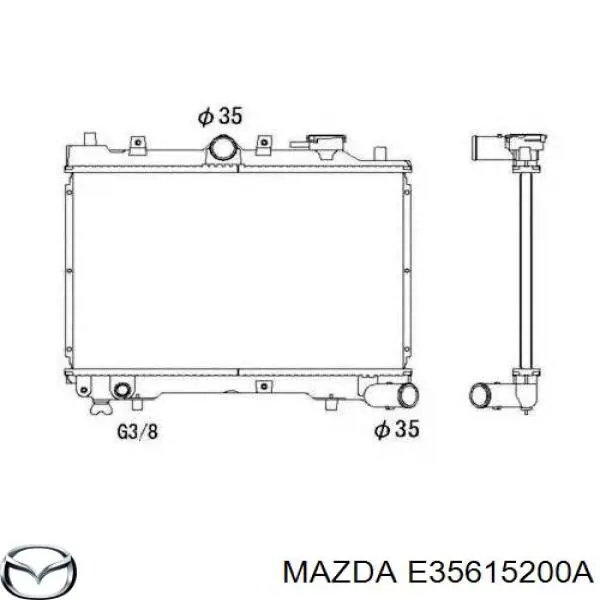 Comprar E5D915200 Mazda Radiador de auto