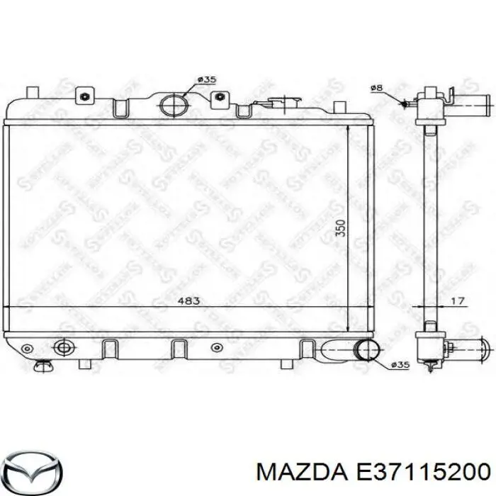 62509 Nissens Refrigeración del motor