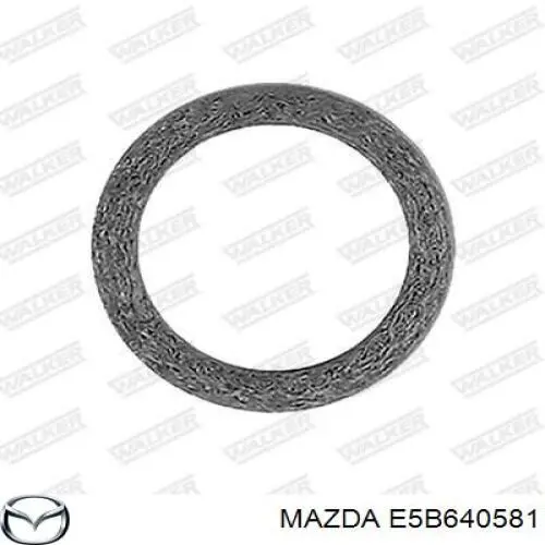 E5B640581 Mazda junta, tubo de escape silenciador