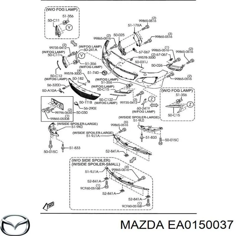 Comprar EA0150037 Mazda 