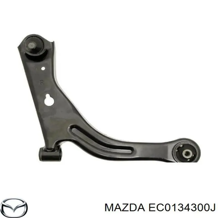 EC0134300J Mazda barra oscilante, suspensión de ruedas delantera, inferior derecha