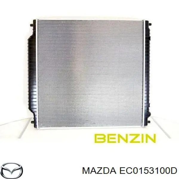 EC0153100D Mazda soporte de radiador superior
