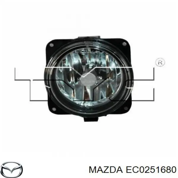 Faro antiniebla izquierdo / derecho para Mazda Tribute 