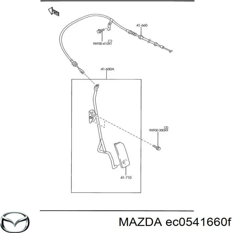 EC0541660F Mazda