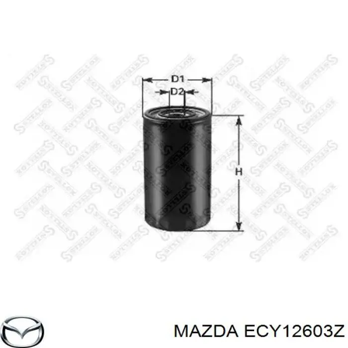 ECY12603Z Mazda juego de reparación, cilindro de freno trasero