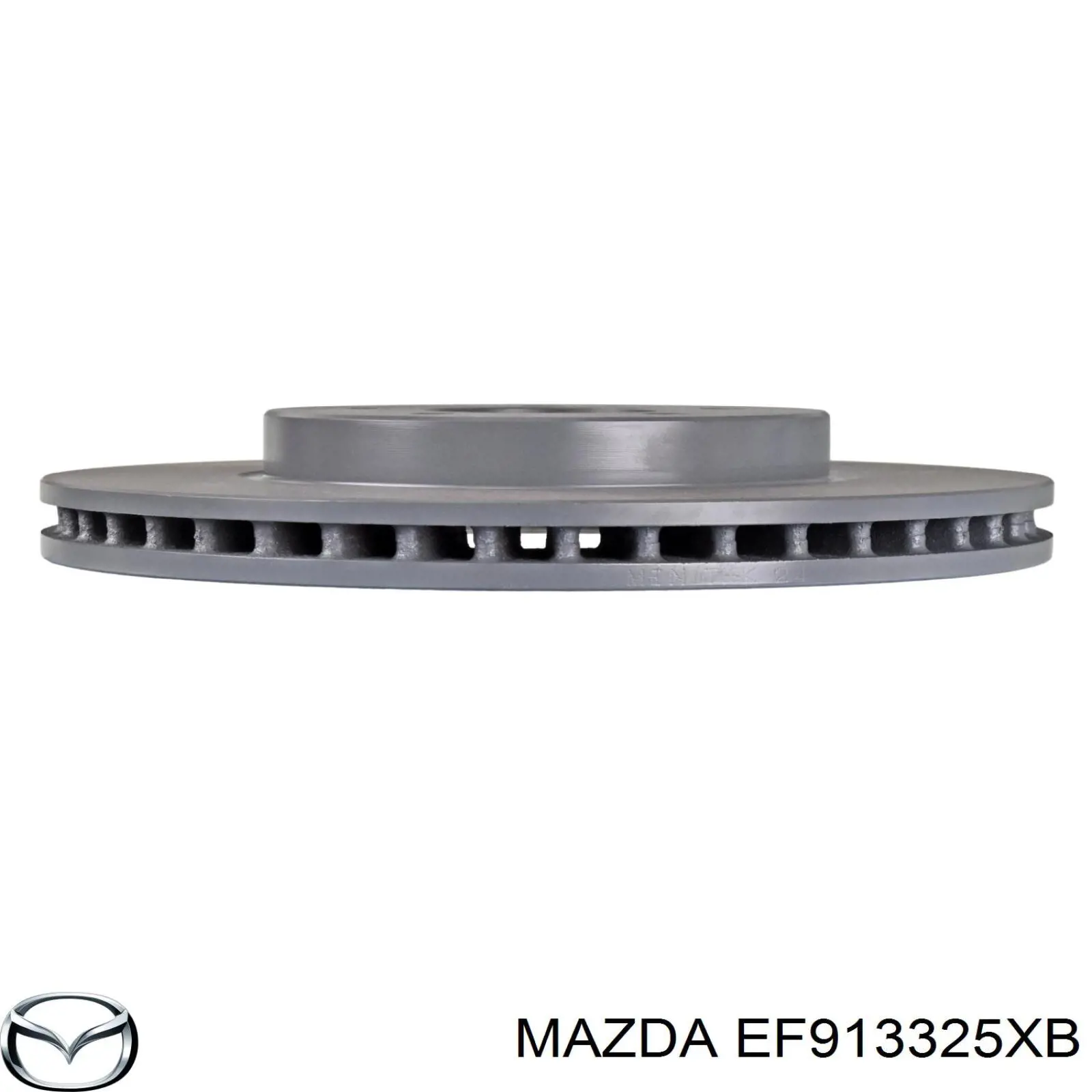 EF913325XB Mazda disco de freno delantero
