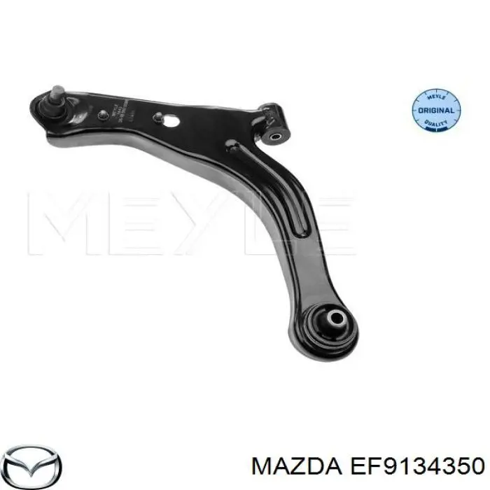 EF9134350 Mazda barra oscilante, suspensión de ruedas delantera, inferior izquierda