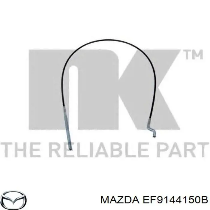 EF9144150A Mazda cable de freno de mano delantero