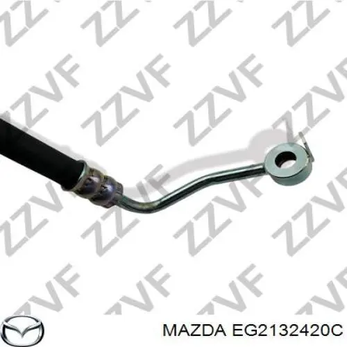 EG2132420C Mazda manguera hidráulica de alta presión, desde la bomba al mecanismo dirección