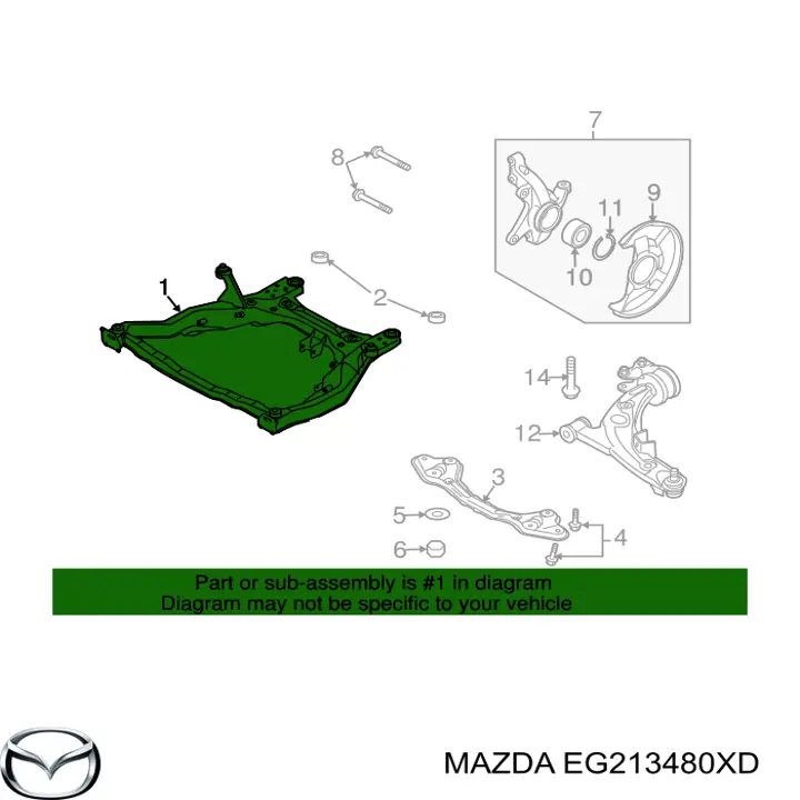 EG213480XD Mazda