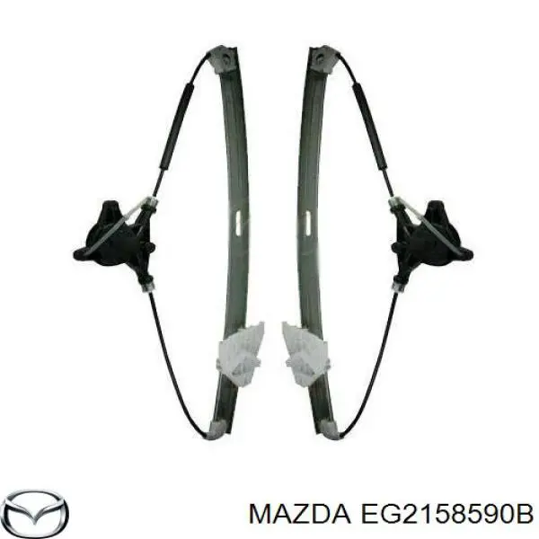 Mecanismo de elevalunas, puerta delantera derecha para Mazda CX-7 (ER)
