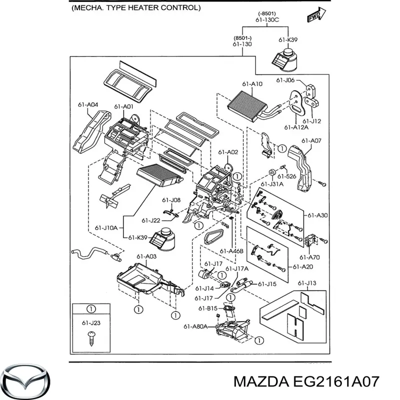 EG2161A07 Mazda 