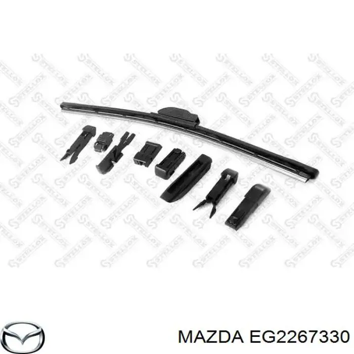 EG2267330 Mazda limpiaparabrisas de luna delantera copiloto