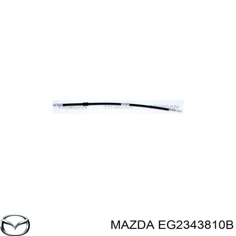 EG2343810C Mazda latiguillo de freno trasero
