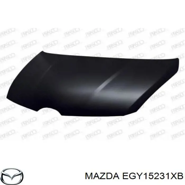 EGY15231XD Mazda capó