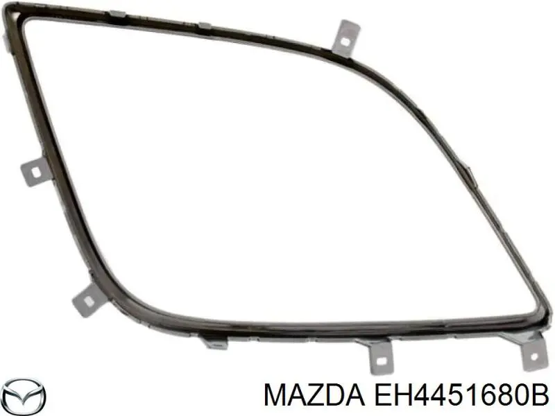 Luz antiniebla derecha Mazda CX-7 (ER)