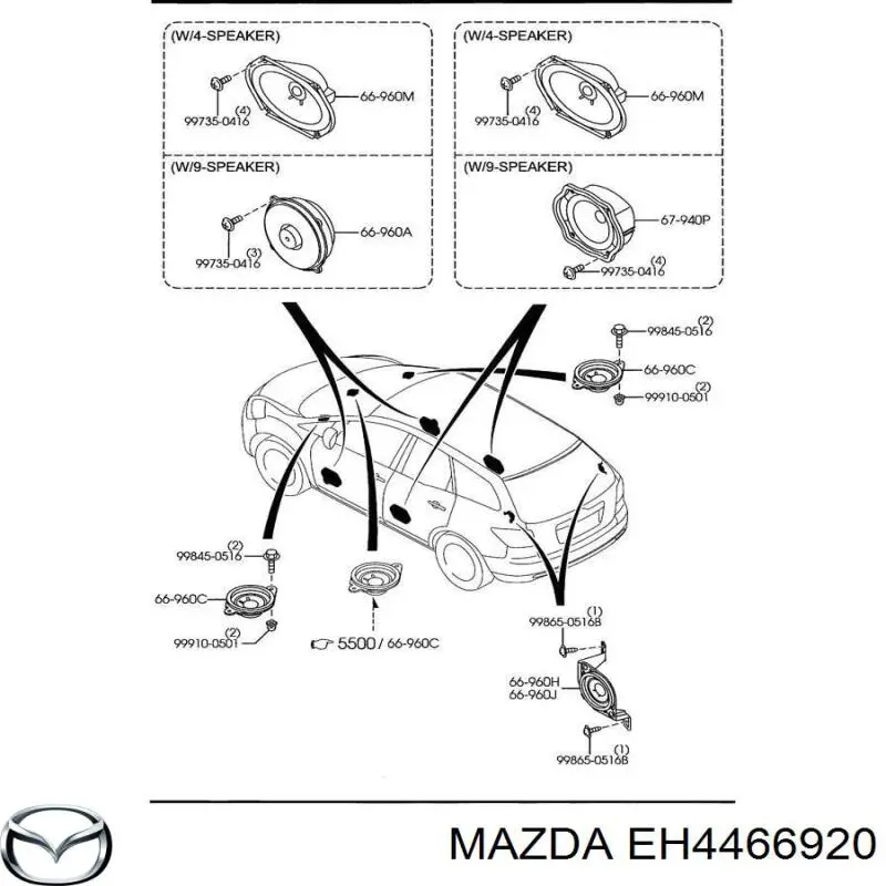  Mazda EH4466920 precio, desde 90,02 EUR