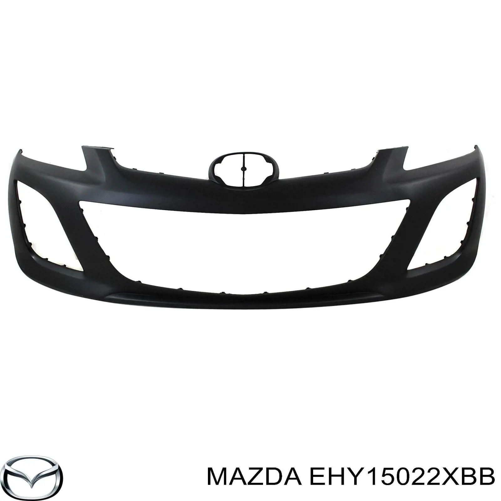 EHY15022XBB Mazda parachoques trasero