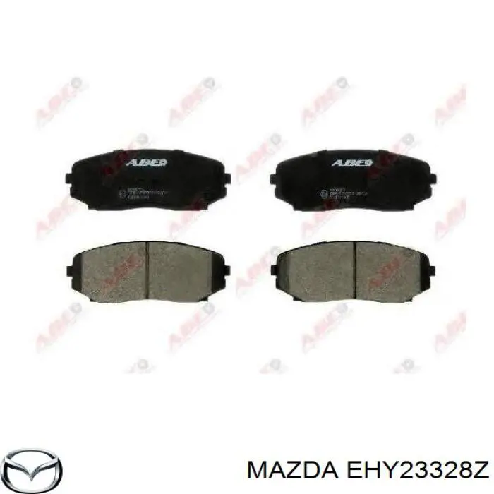 Pastillas de freno delanteras Mazda EHY23328Z