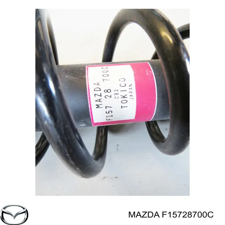 Amortiguador trasero F15728700C Mazda