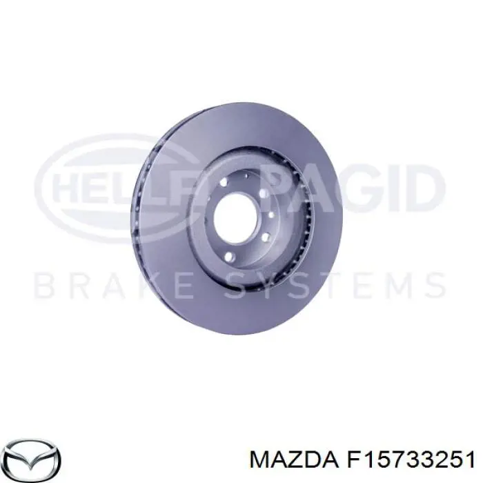 F15733251 Mazda disco de freno delantero