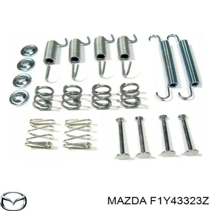 F1Y43323Z Mazda pastillas de freno delanteras