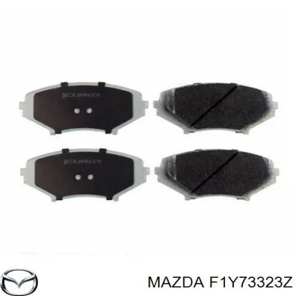 F1Y73323Z Mazda pastillas de freno delanteras