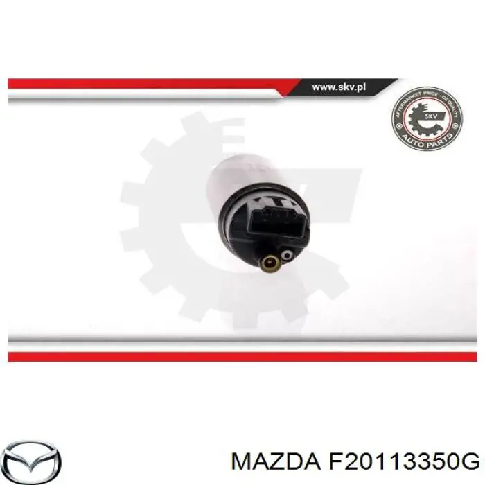 F20113350G Mazda Módulo de alimentación de combustible