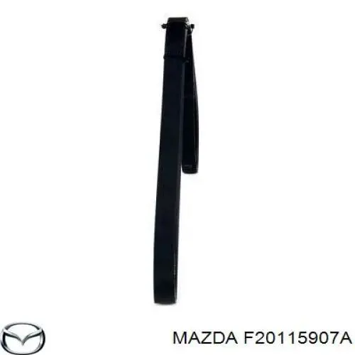 F20115907A Mazda correa trapezoidal