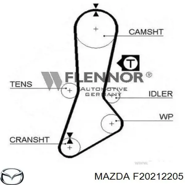 Comprar F20212205 Mazda Correa distribución