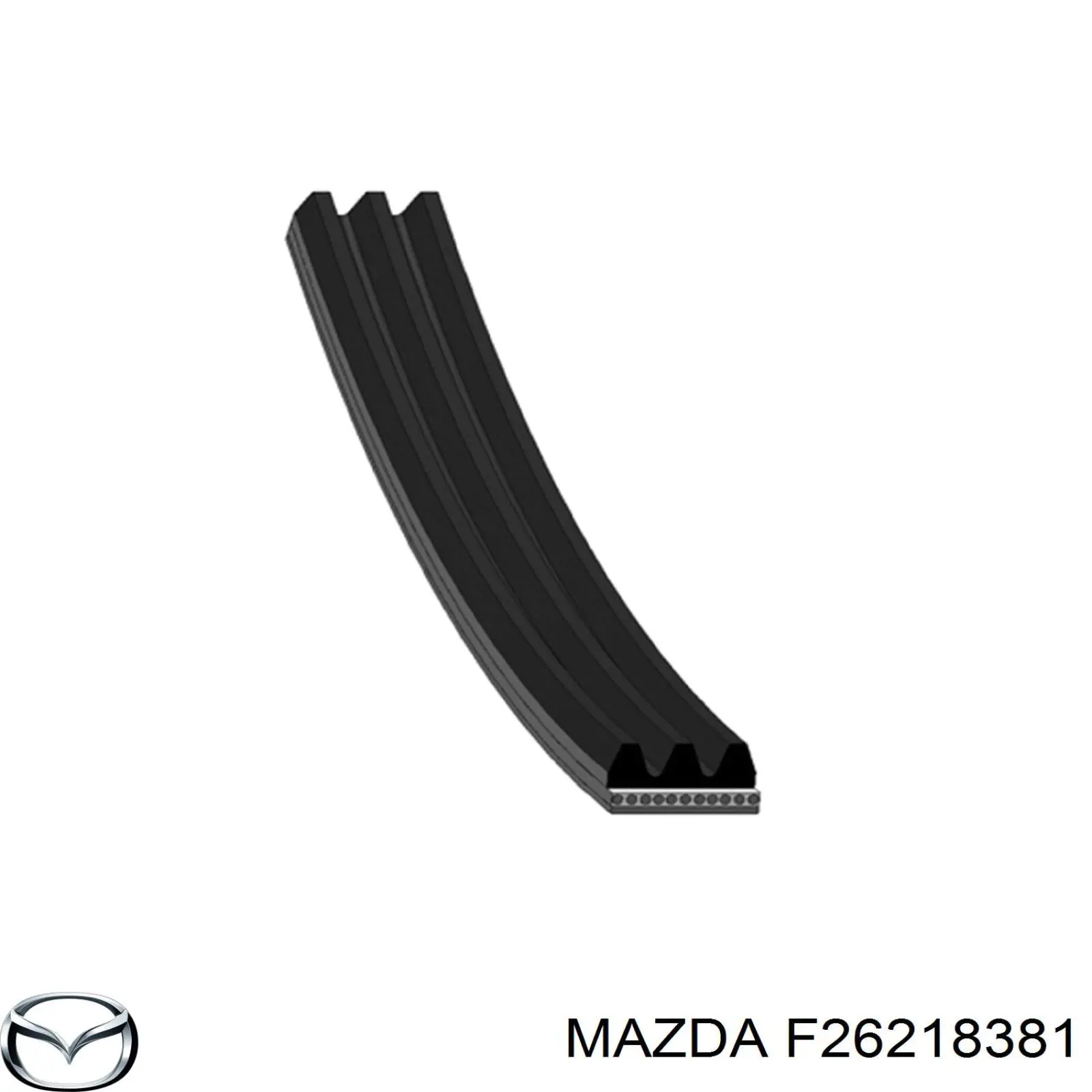 F26218381 Mazda correa trapezoidal