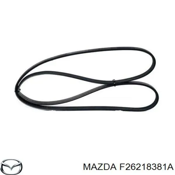 F26218381A Mazda correa trapezoidal