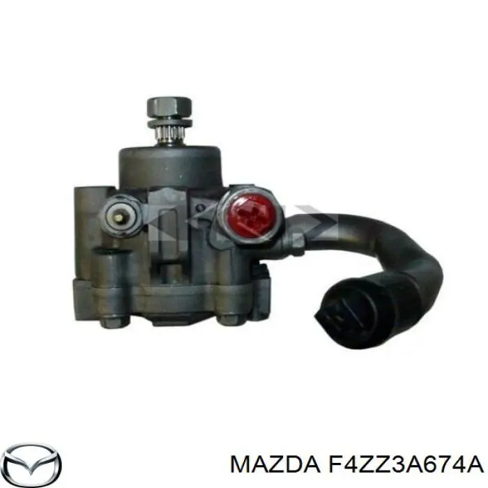 F4ZZ3A674A Mazda bomba hidráulica de dirección