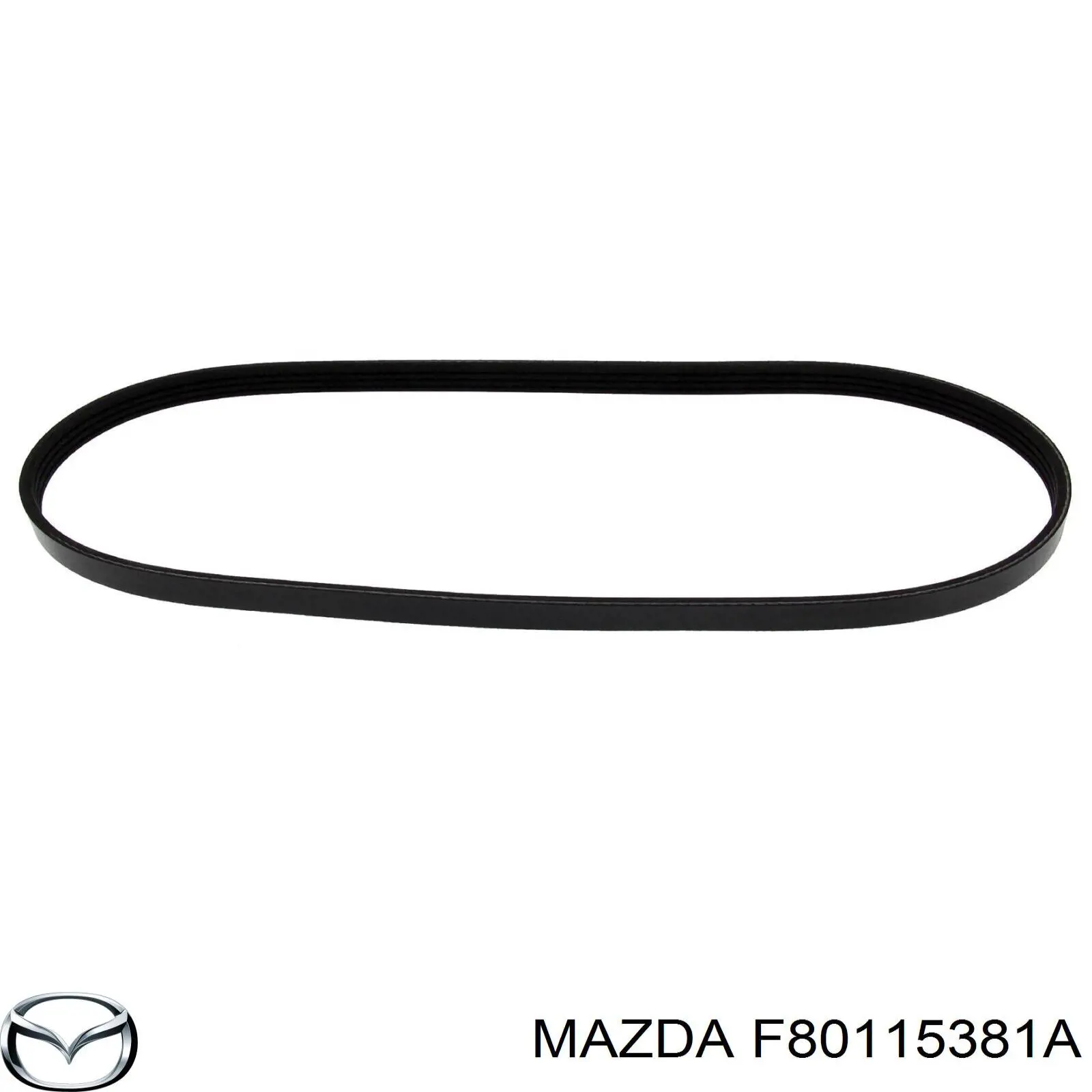 F80115381A Mazda correa trapezoidal