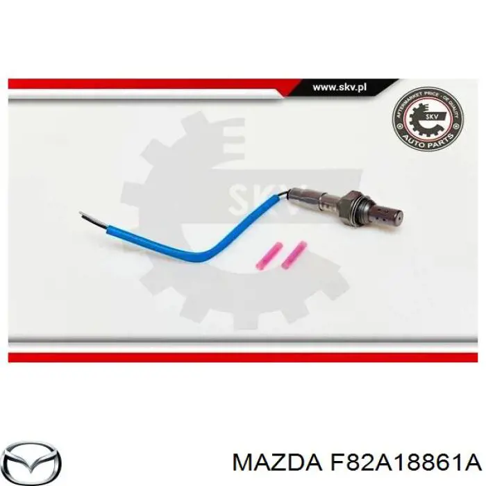 F82A18861A Mazda sonda lambda sensor de oxigeno para catalizador