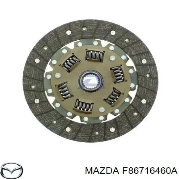 F86716460A Mazda disco de embrague