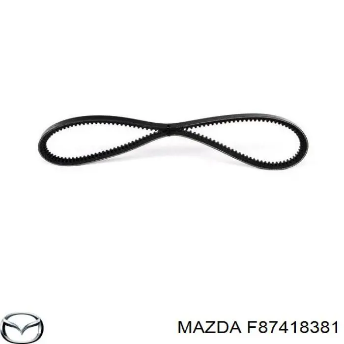 F87418381 Mazda correa trapezoidal