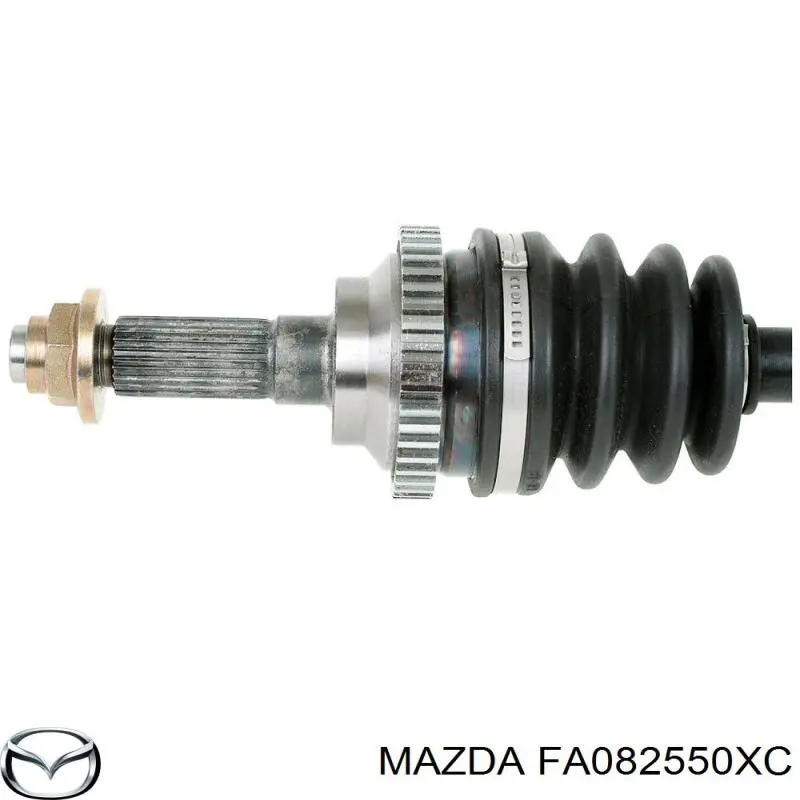 FA082550XC Mazda árbol de transmisión delantero derecho