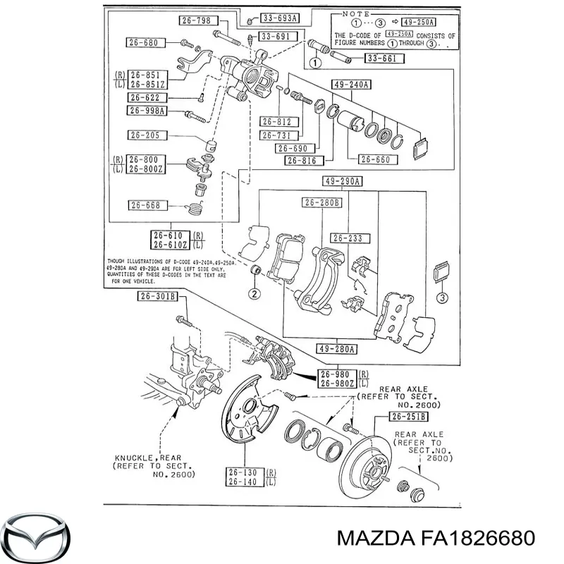 FA1826680 Mazda