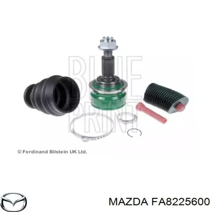 Árbol de transmisión delantero izquierdo para Mazda 2 (DE)