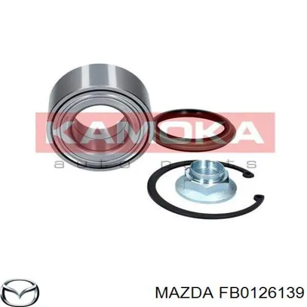 FB0126139 Mazda anillo de retención de cojinete de rueda