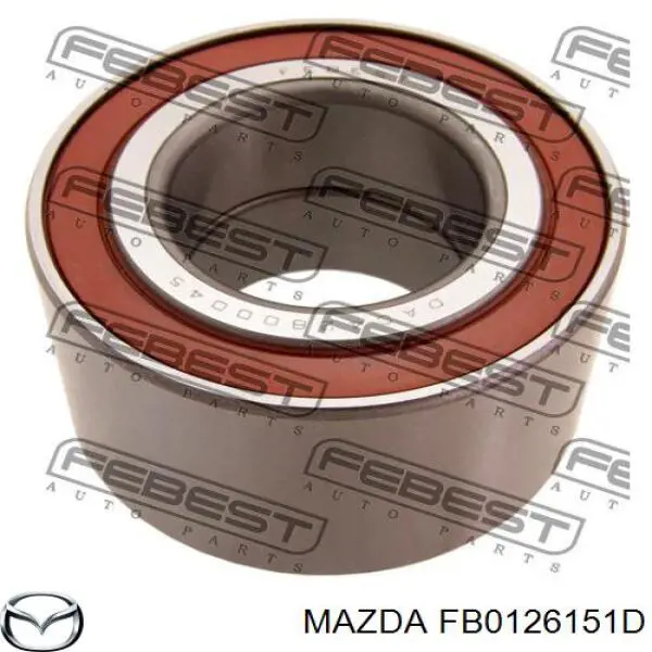 FB0126151D Mazda cojinete de rueda delantero