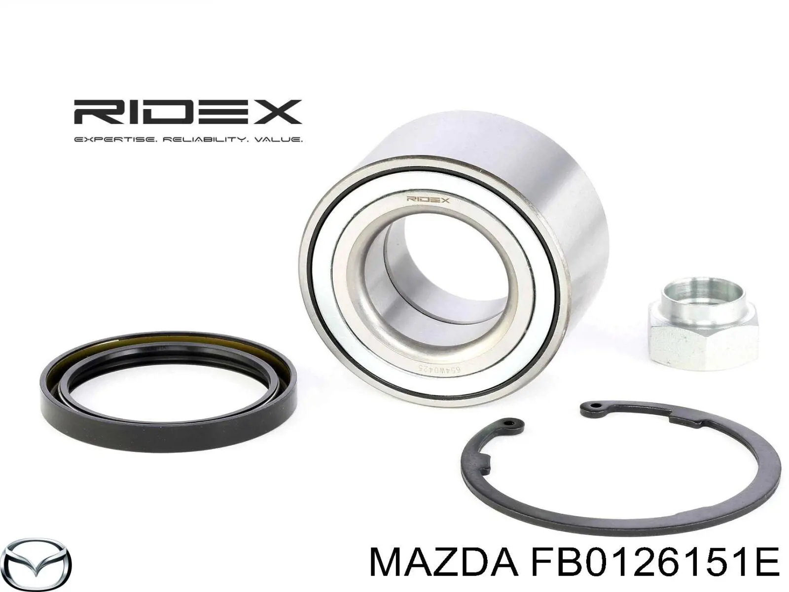 FB0126151E Mazda cojinete de rueda delantero