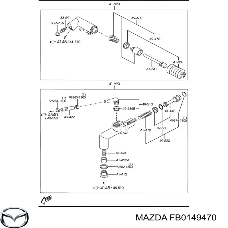 FB0149470 Mazda