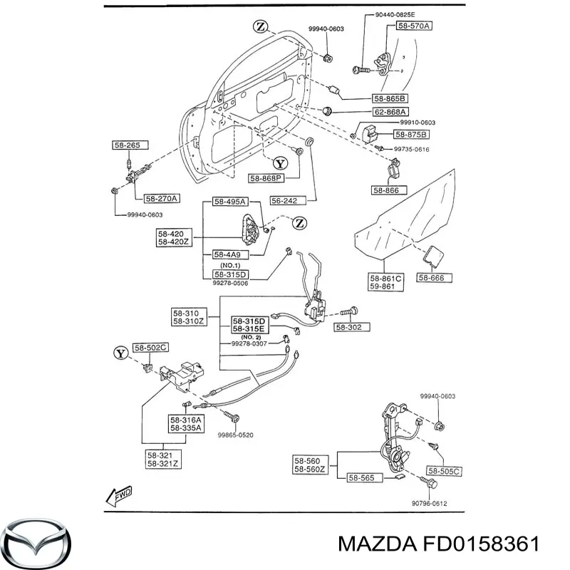 FD0158361 Mazda