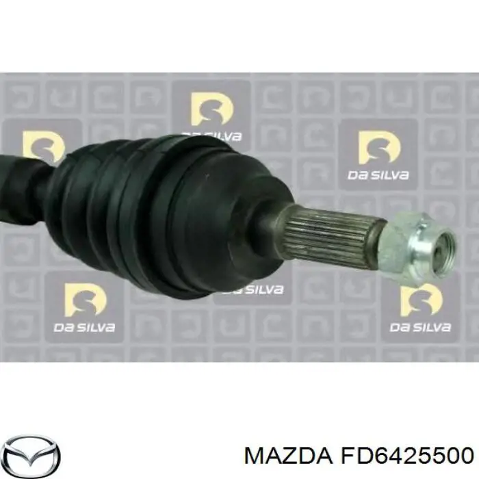 FD6425500 Mazda árbol de transmisión delantero derecho