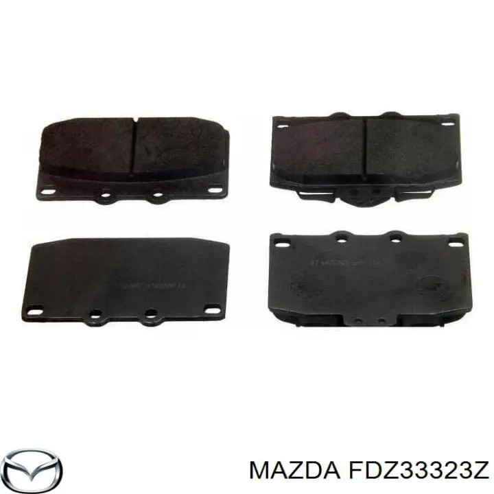 FDZ03328Z Mazda pastillas de freno delanteras