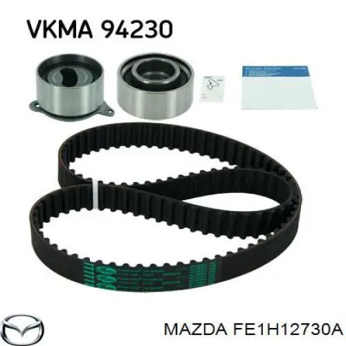 Polea inversión/guía, correa auxiliar servicios Mazda FE1H12730A precio, desde 13,51 EUR