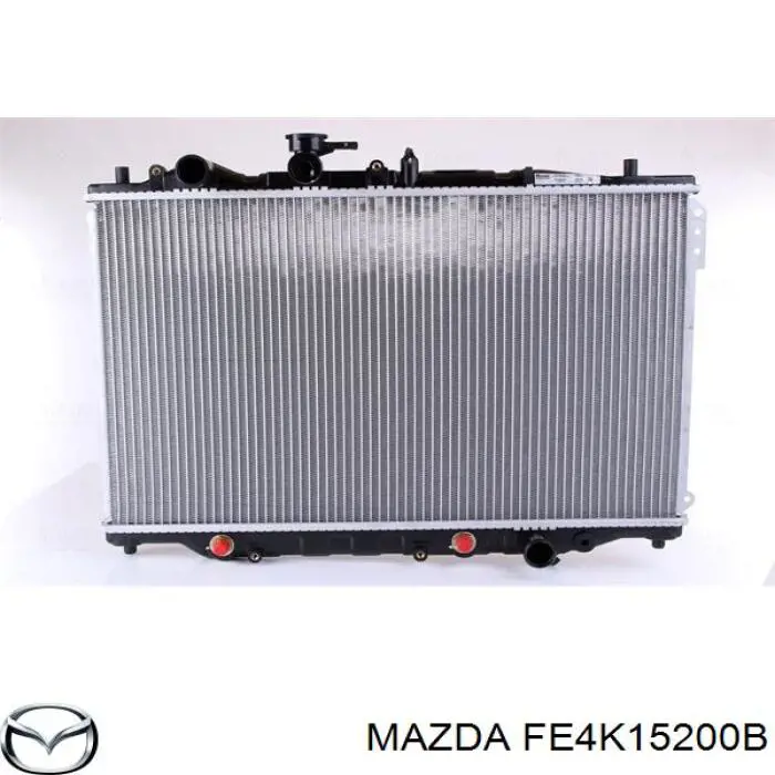 FE4K15200A Mazda radiador refrigeración del motor