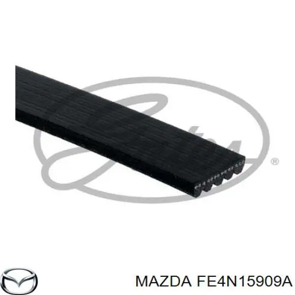 FE4N15909A Mazda correa trapezoidal